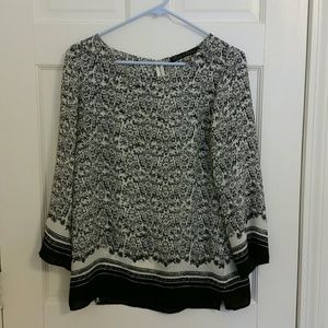 Rose & Olive Sheer Blouse